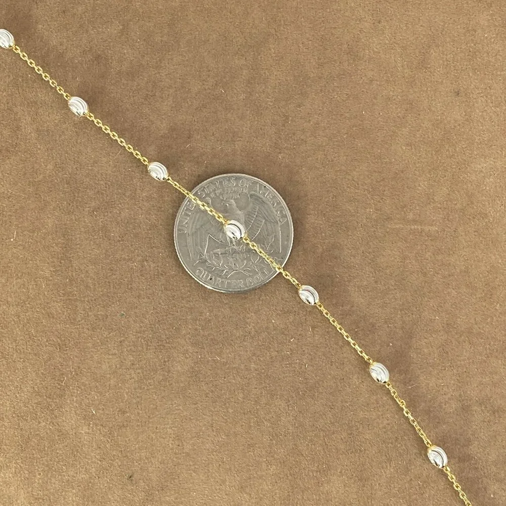New Sea Shells by the sea shore, Anklets made in Italy 22K Gold Plated vermeil - Picture 5 of 8